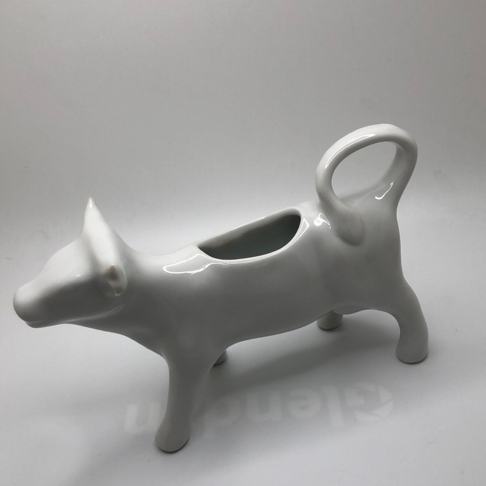 VTG Porcelain Apilco Cow Creamer France Williams Sonoma